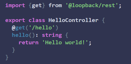 Loopback code